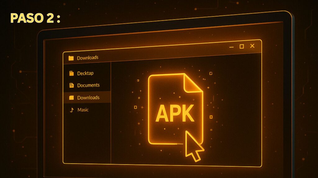 Paso 2: Descargar el archivo APK de DixMax